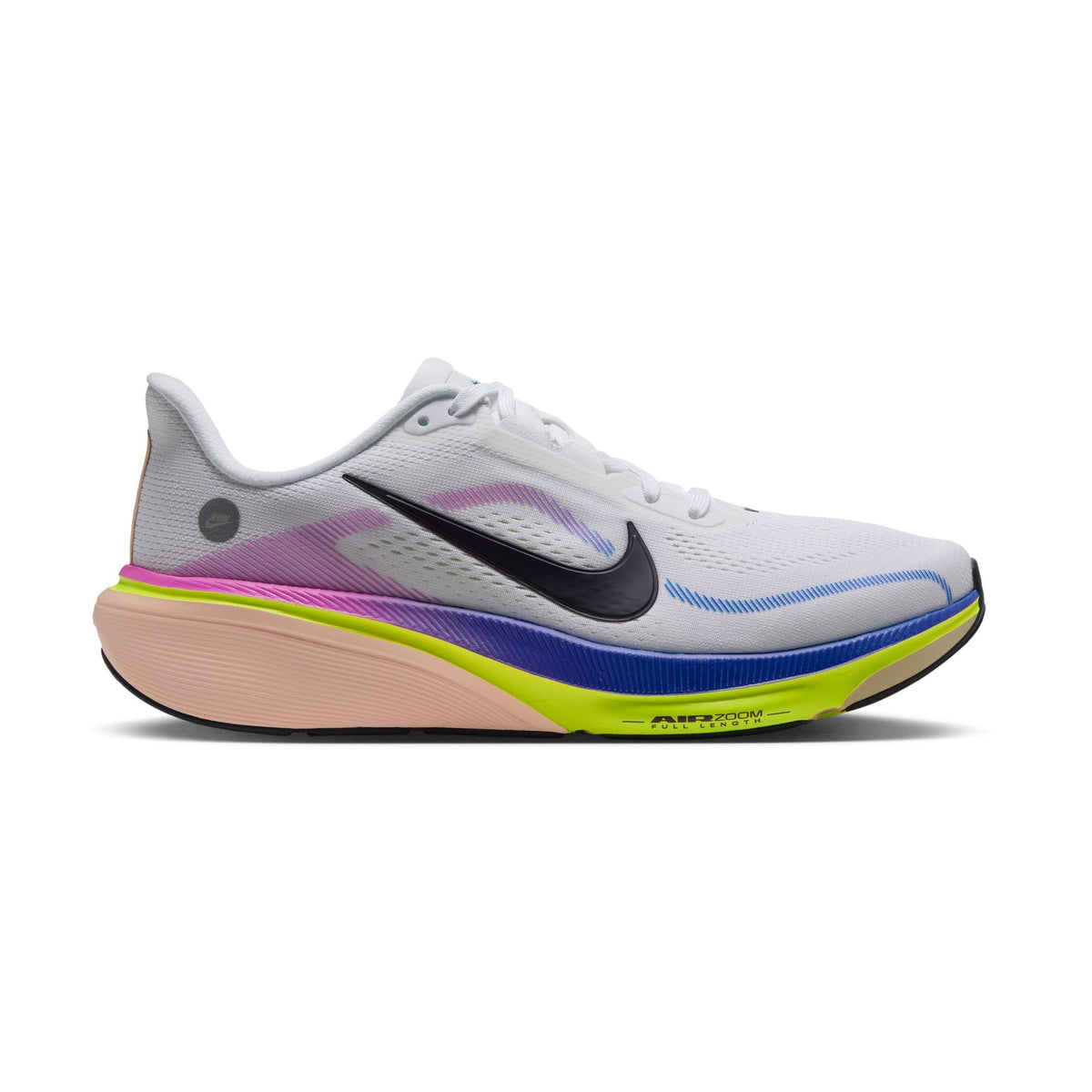 Nike Pegasus 42 | White / Purple Dynasty / Volt / Crimson Tint | Womens