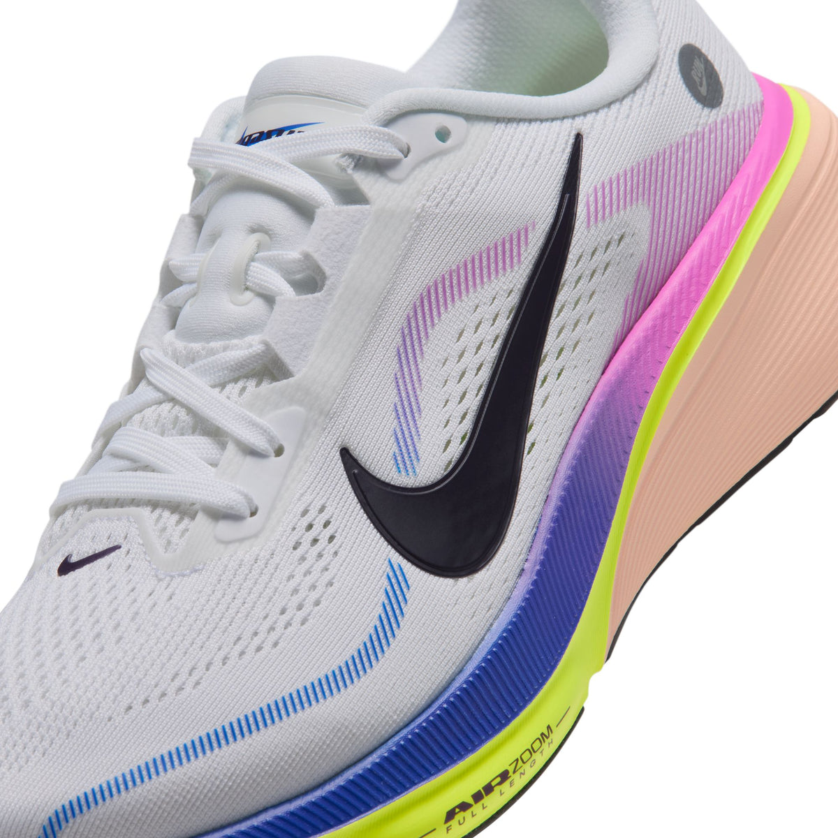 Nike Pegasus 42 | White / Purple Dynasty / Volt / Crimson Tint | Womens