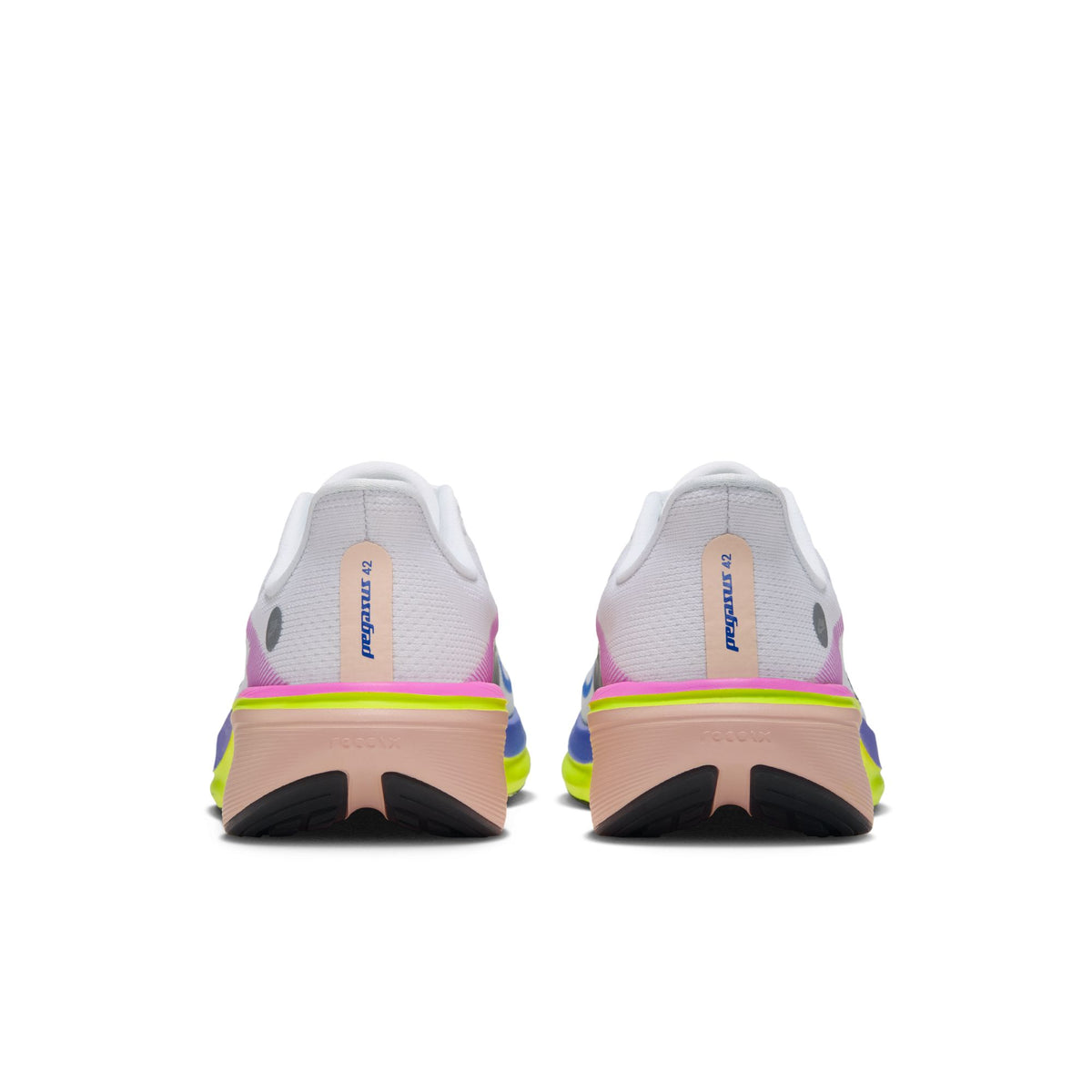 Nike Pegasus 42 | White / Purple Dynasty / Volt / Crimson Tint | Womens