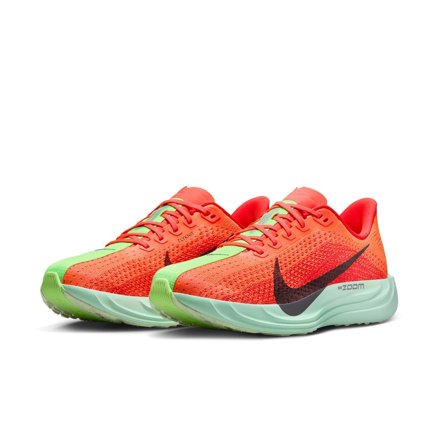 Nike Pegasus Plus | Bright Crimson / Cave Purple / Lime Blast | Womens