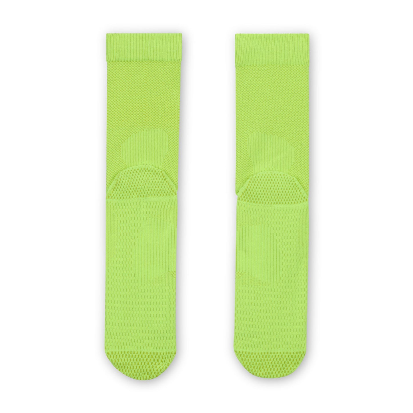 Nike Running Lightweight Sock | Crew Length | Volt / Bright Cactus