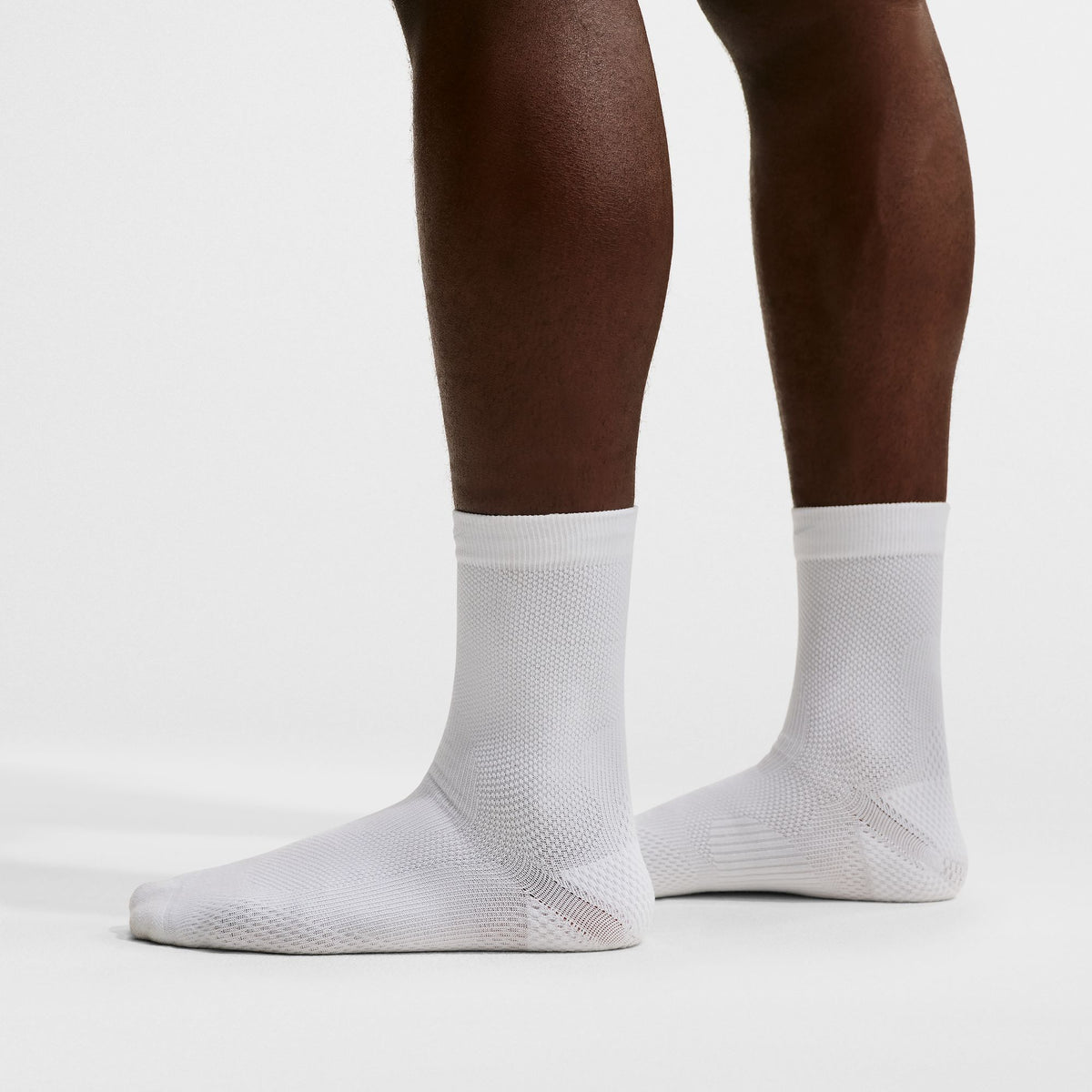 Nike Running Lightweight Sock | Crew Length | White / Black / Pure Platinum