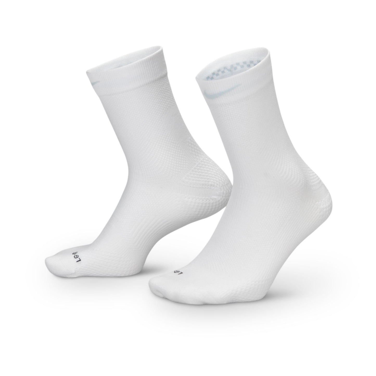 Nike Running Lightweight Sock | Micro Crew Length | White / Black / Pure Platinum