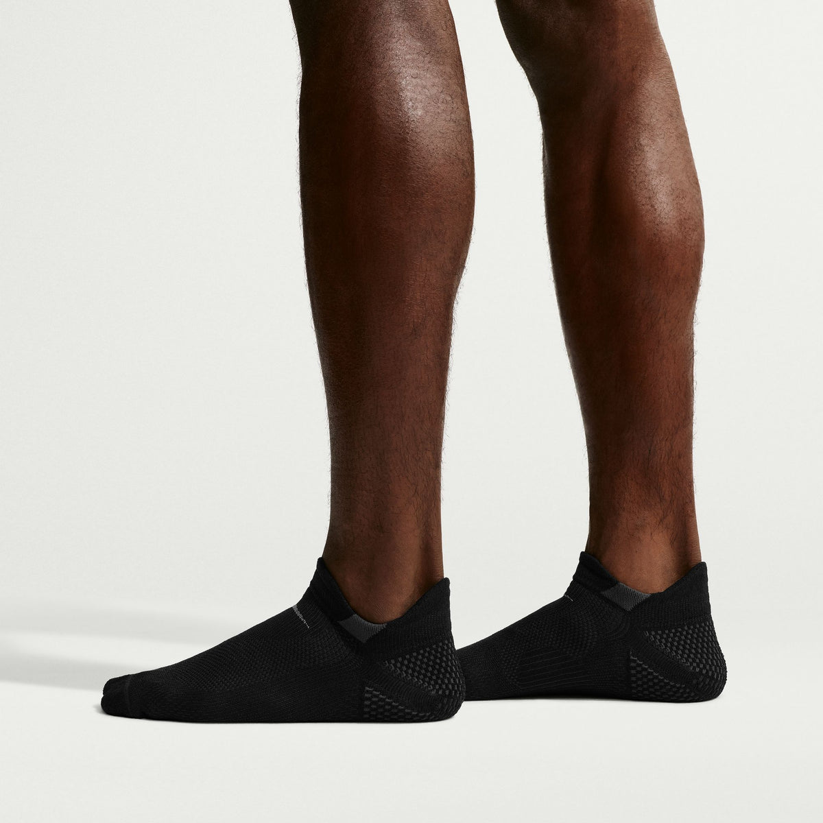 Nike Running Lightweight Sock | No-Show | Black / Dark Smoke Grey