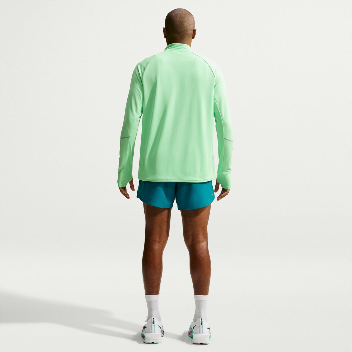 Nike Stride 5" Short | Bright Spruce / Reflective Silver | Mens