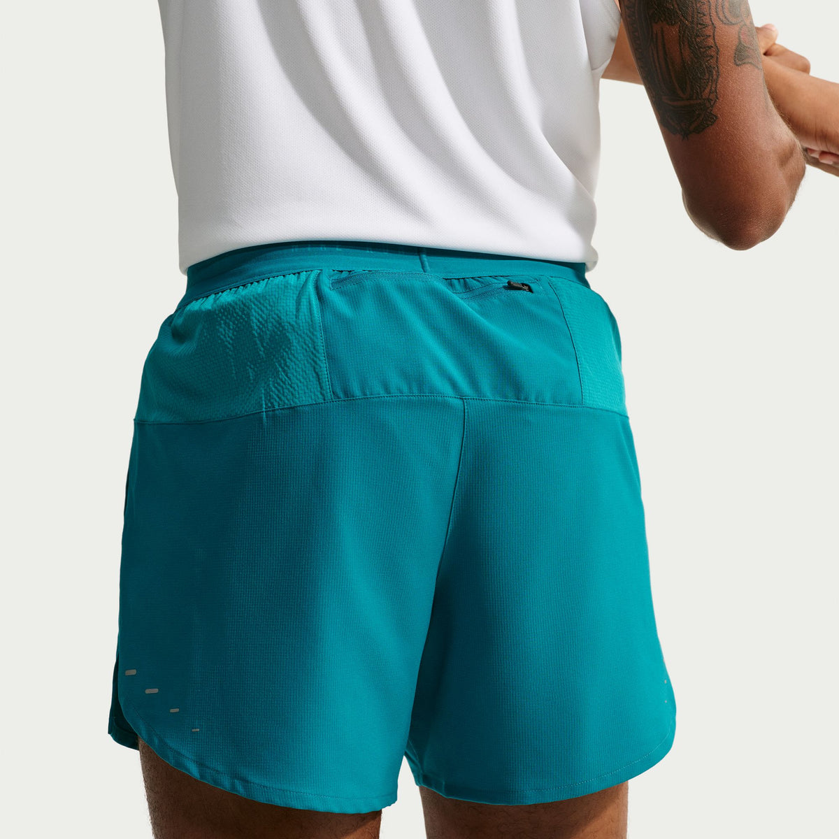 Nike Stride 5" Short | Bright Spruce / Reflective Silver | Mens