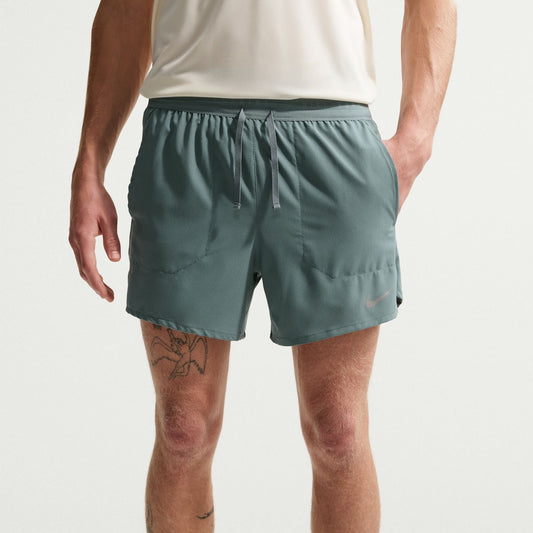 Nike Stride 5" Short | Mineral Slate / Reflective Silver | Mens