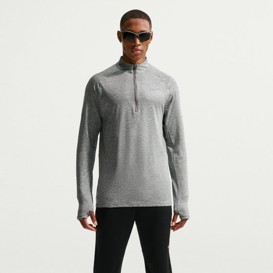 Nike Stride LS Tee | Smoke Grey / Heather | Mens
