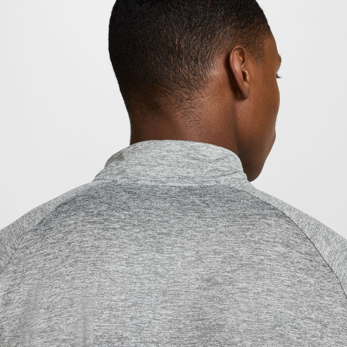 Nike Stride LS Tee | Smoke Grey / Heather | Mens