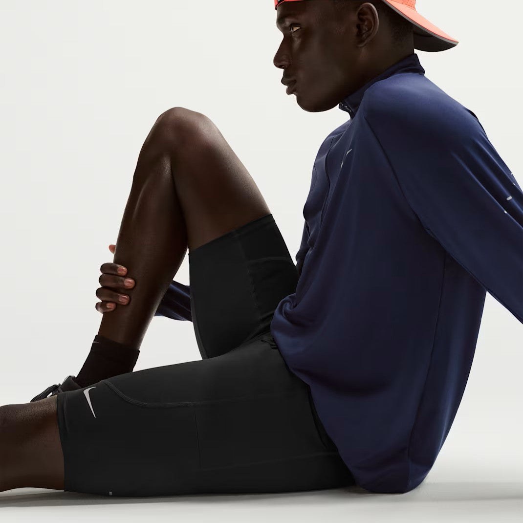 Nike Stride Tights | Black / Reflective Silver | Mens