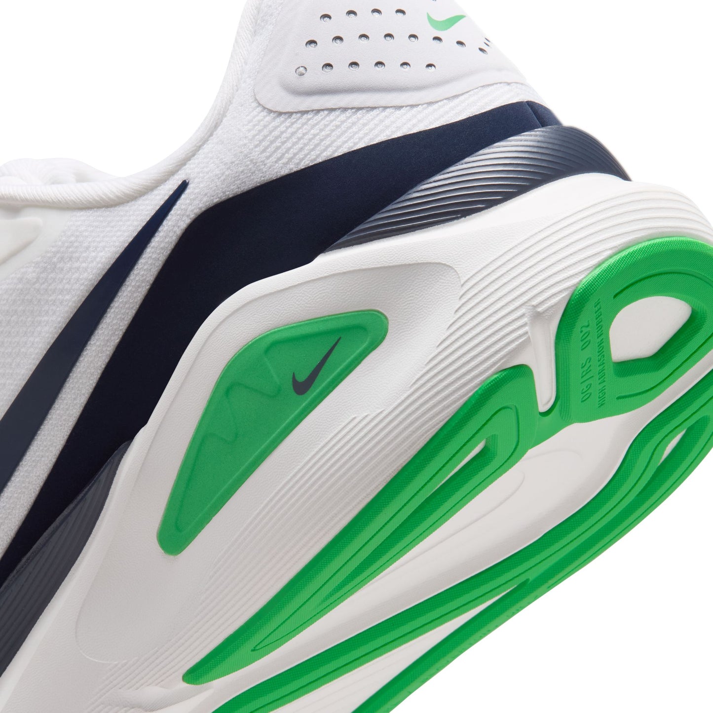 Nike Structure 26 | White / Midnight Navy / Green Spark | Mens