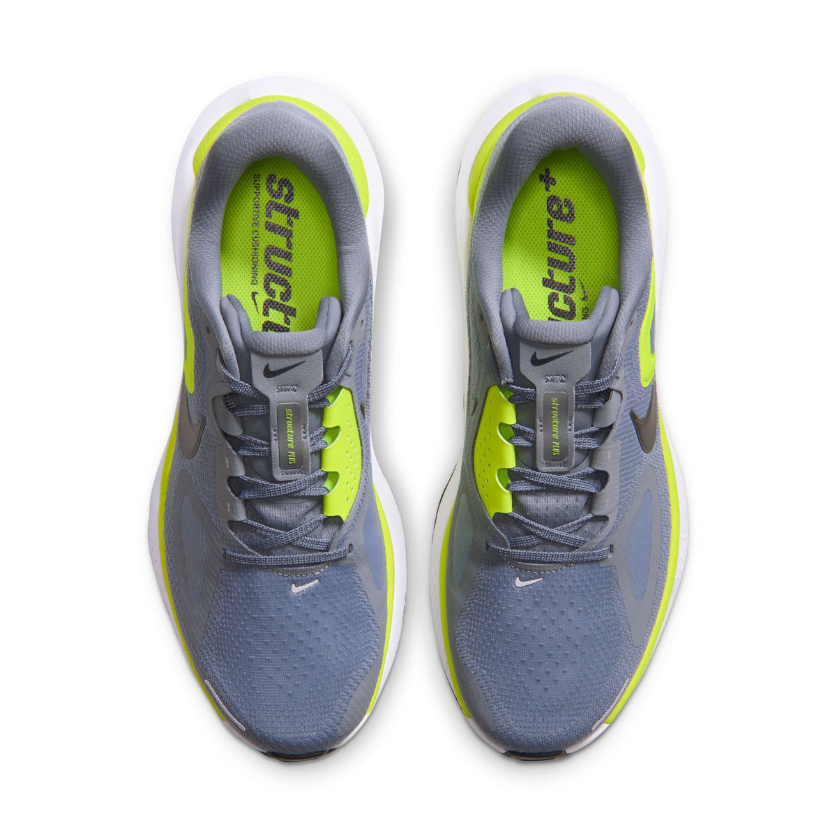 Nike Structure Plus | Cool Grey / Lemon Venom / White | Mens