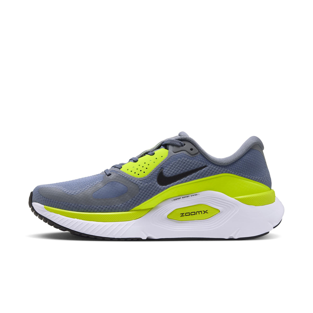 Nike Structure Plus | Cool Grey / Lemon Venom / White | Mens