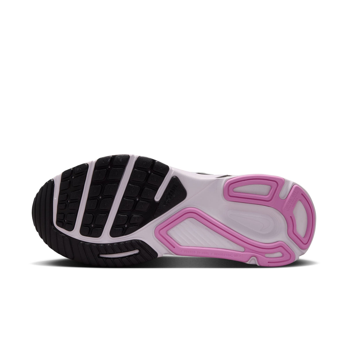 Nike Structure Plus | White / Black / Bleached Lilac / Metallic Silver | Womens