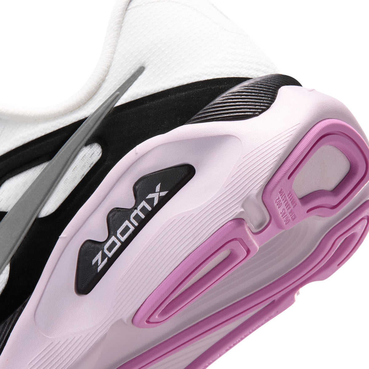 Nike Structure Plus | White / Black / Bleached Lilac / Metallic Silver | Womens