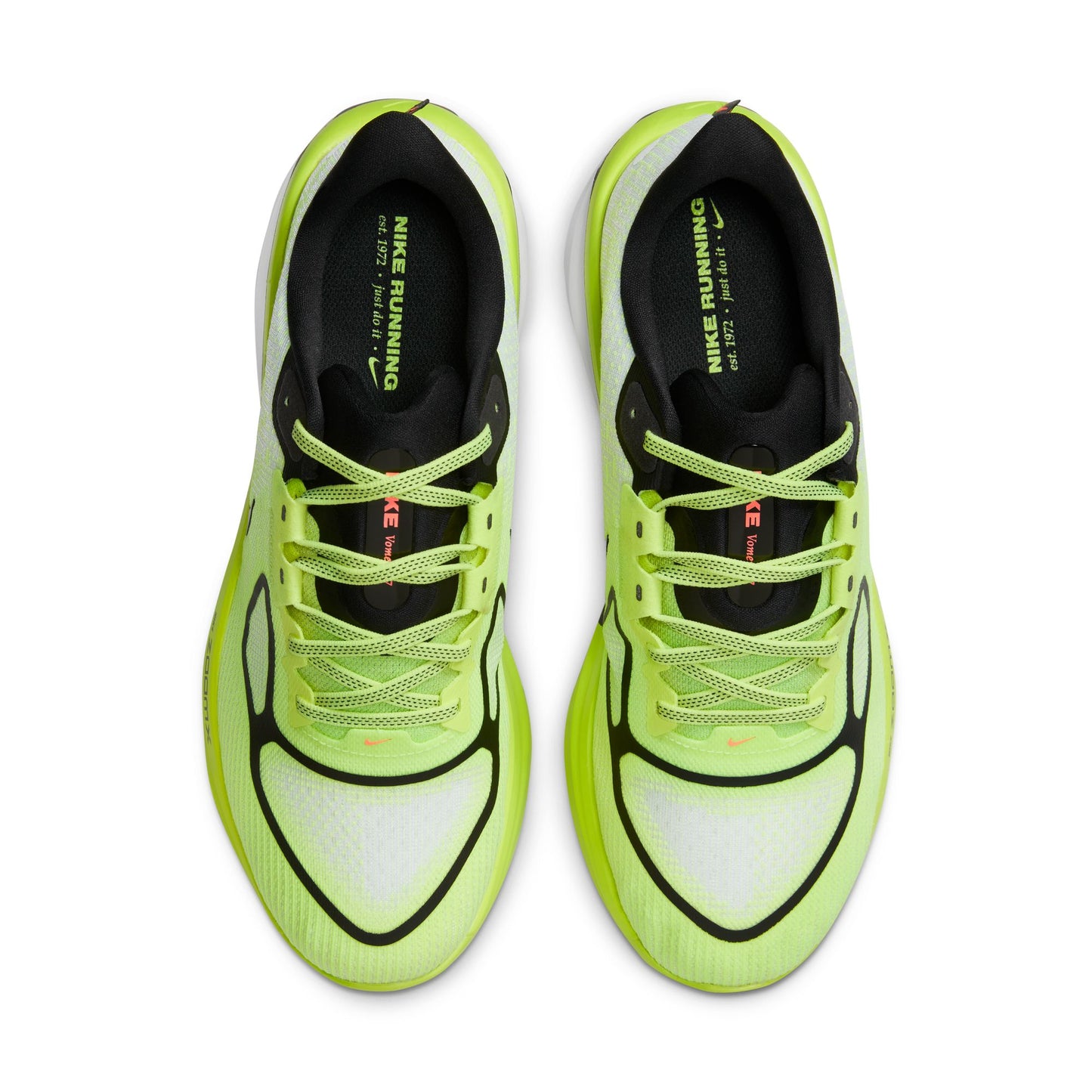 Nike Vomero 17 | Volt / White / Bright Crimson | Mens