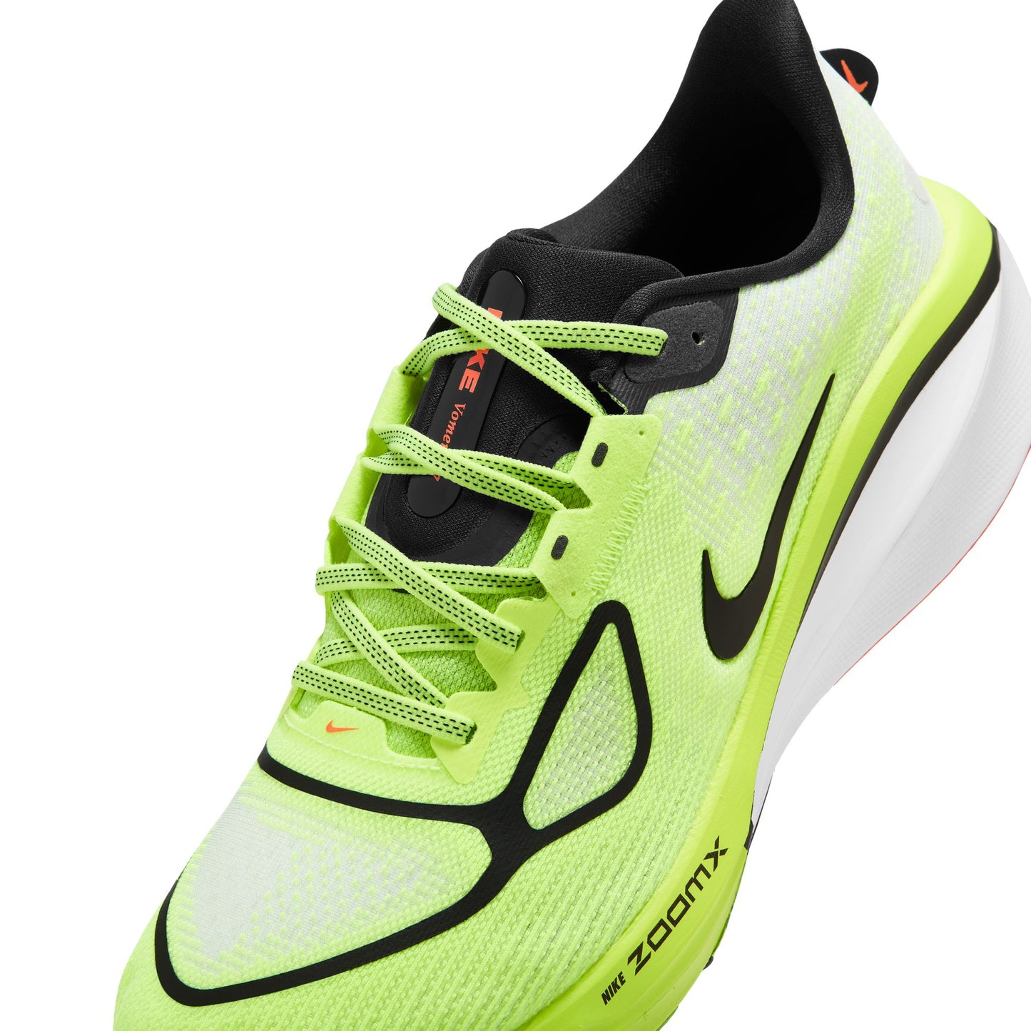 Nike Vomero 17 | Volt / White / Bright Crimson | Mens