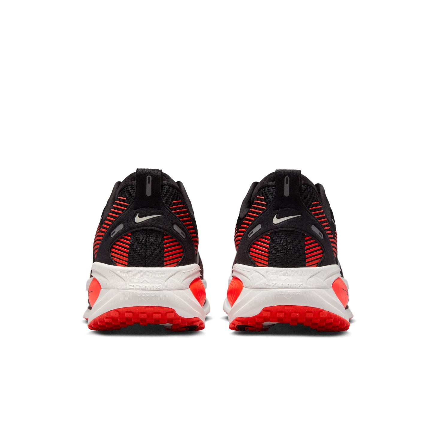 Nike Vomero 18 | Black / Bright Crimson / Metallic Silver | Mens