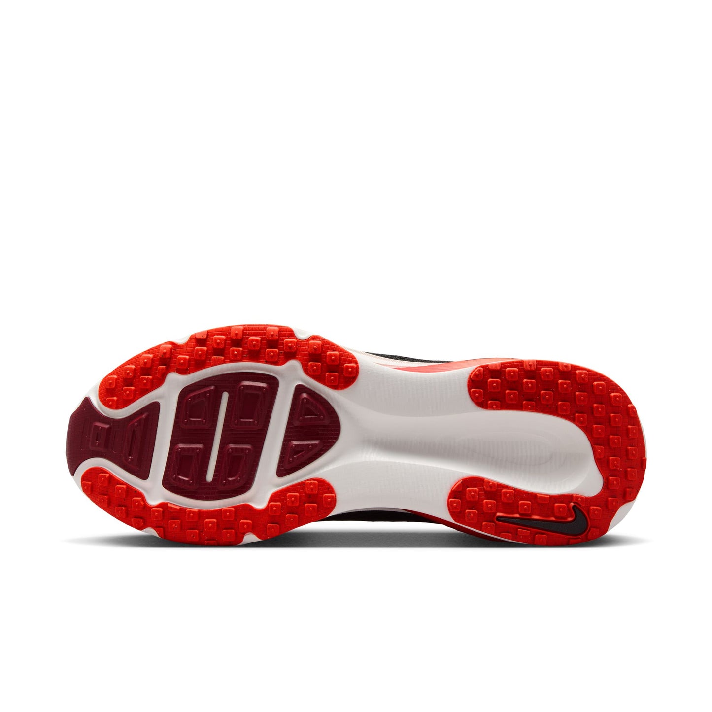 Nike Vomero 18 | Black / Bright Crimson / Metallic Silver | Mens