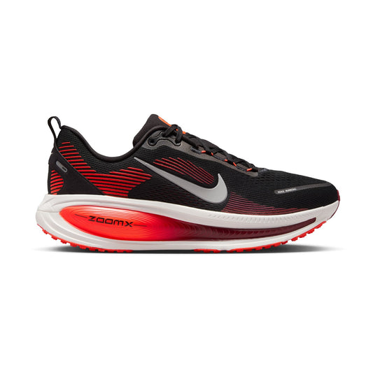 Nike Vomero 18 | Black / Bright Crimson / Metallic Silver | Mens