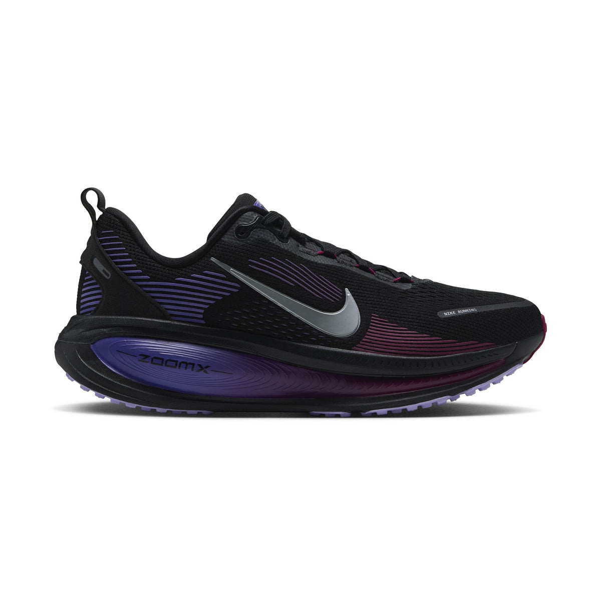 Nike Vomero 18 | Black / Metallic Silver / Persian Violet | Womens