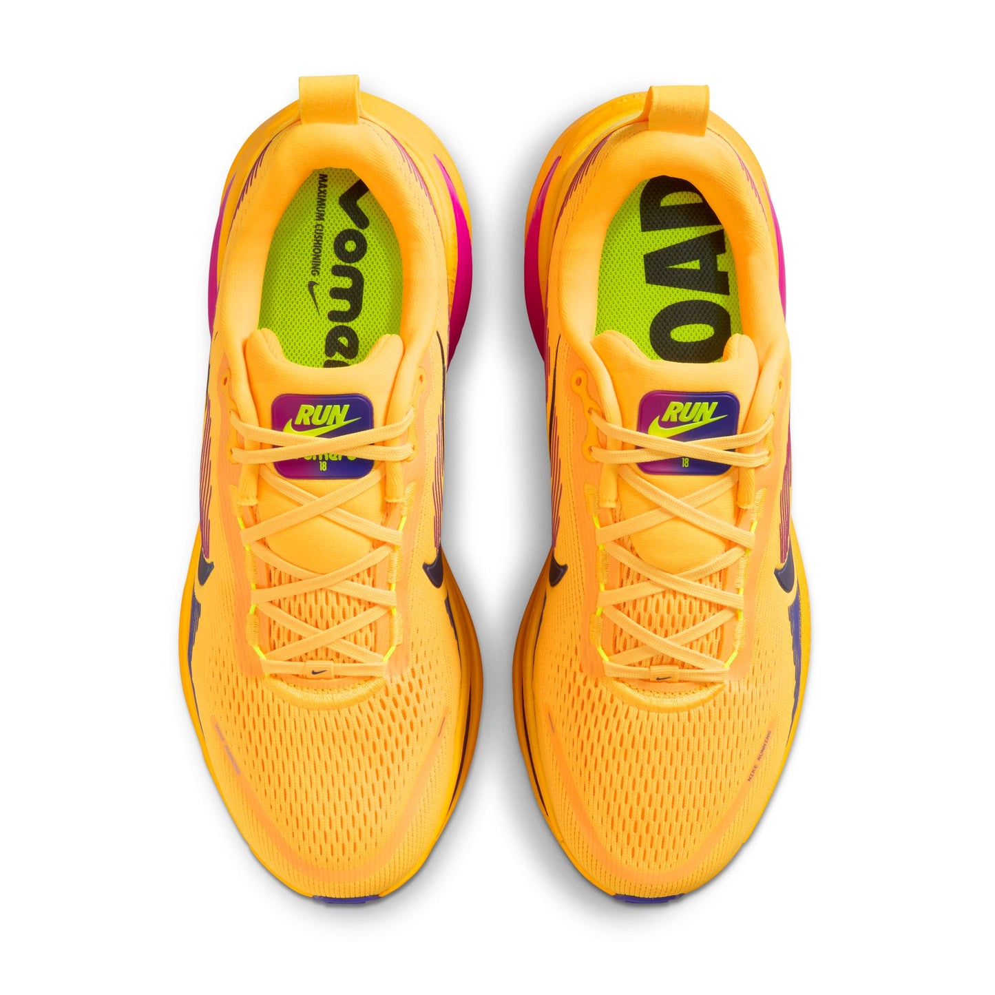 Nike Vomero 18 | Citron Pulse / Blue Void / Laser Orange | Mens