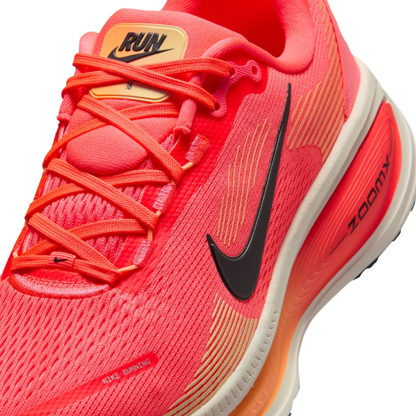 Nike Vomero 18 | Hot Lava / Black / Chalk / Orange Pulse | Womens