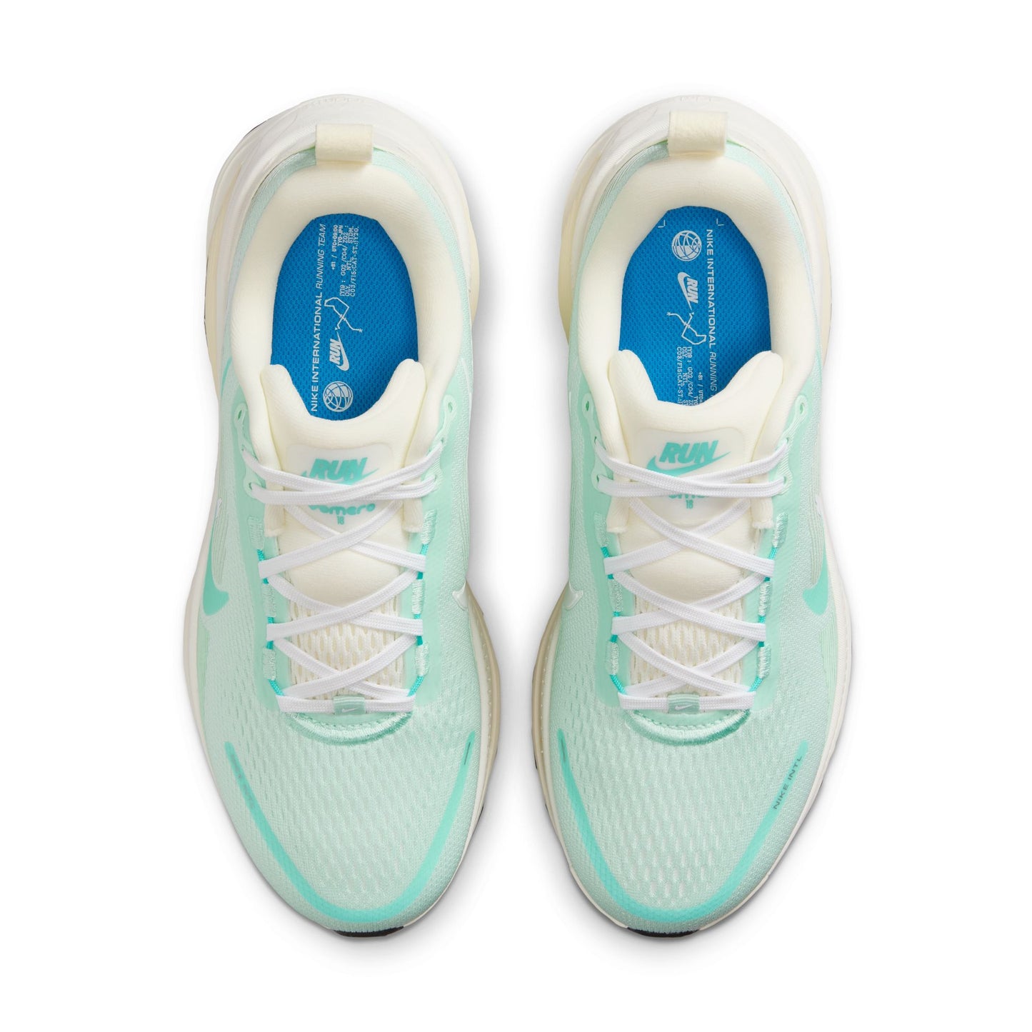 Nike Vomero 18 | Mint Foam / Sail / Topaz Gold / Bleached Turquoise | Womens