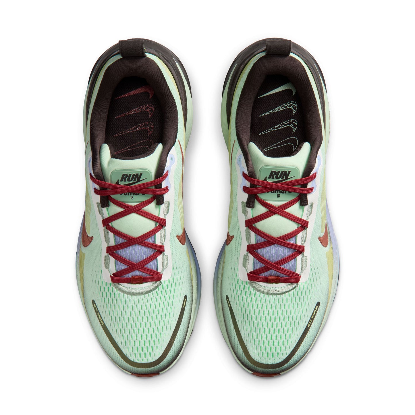 Nike Vomero 18 SE | Frosted Spruce / Tar / Purple Fade / Rugged Orange | Mens