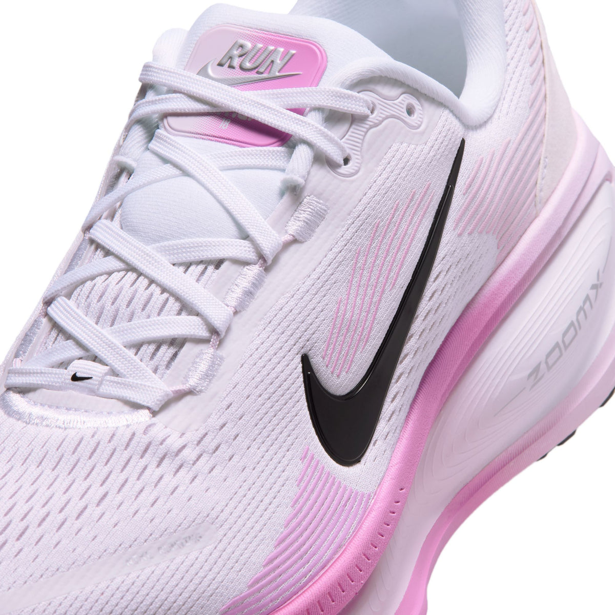 Nike Vomero 18 | White / Bleached Lilac / Light Magenta / Black | Womens