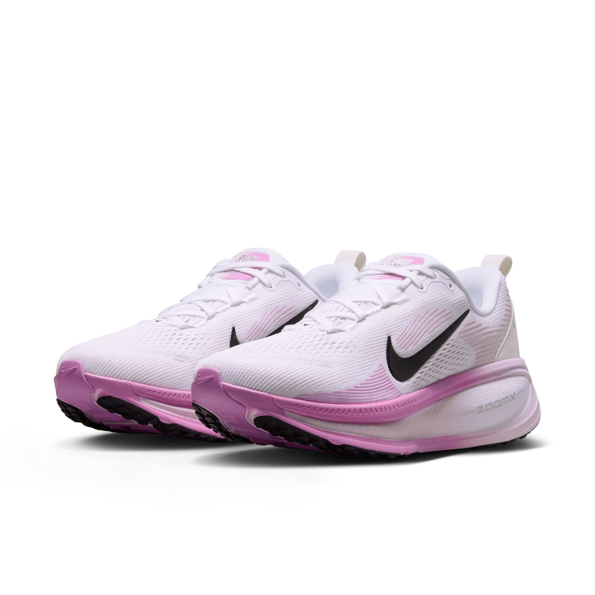 Nike Vomero 18 | White / Bleached Lilac / Light Magenta / Black | Womens