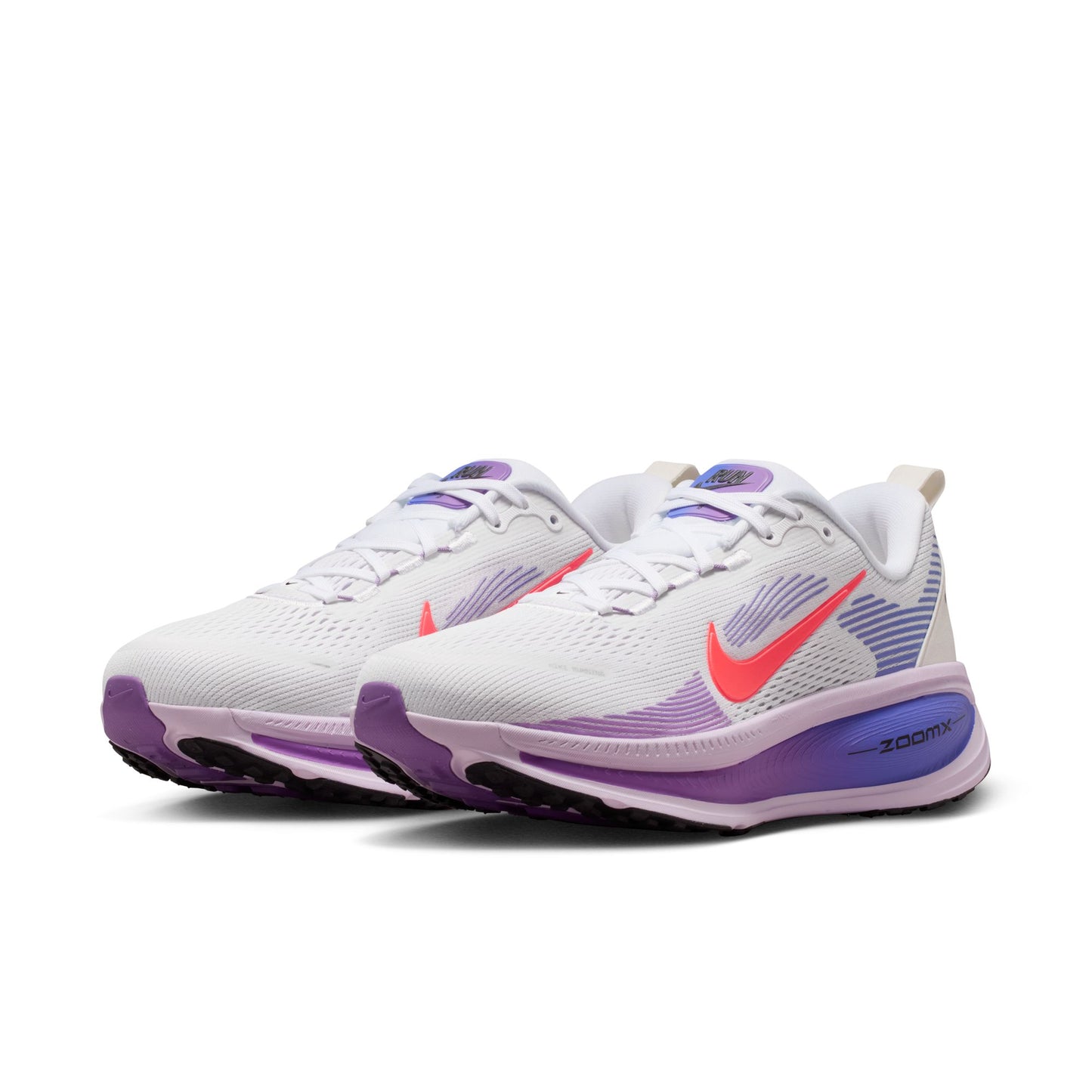 Nike Vomero 18 | White / Hot Lava / Violet Mist / Sapphire | Womens