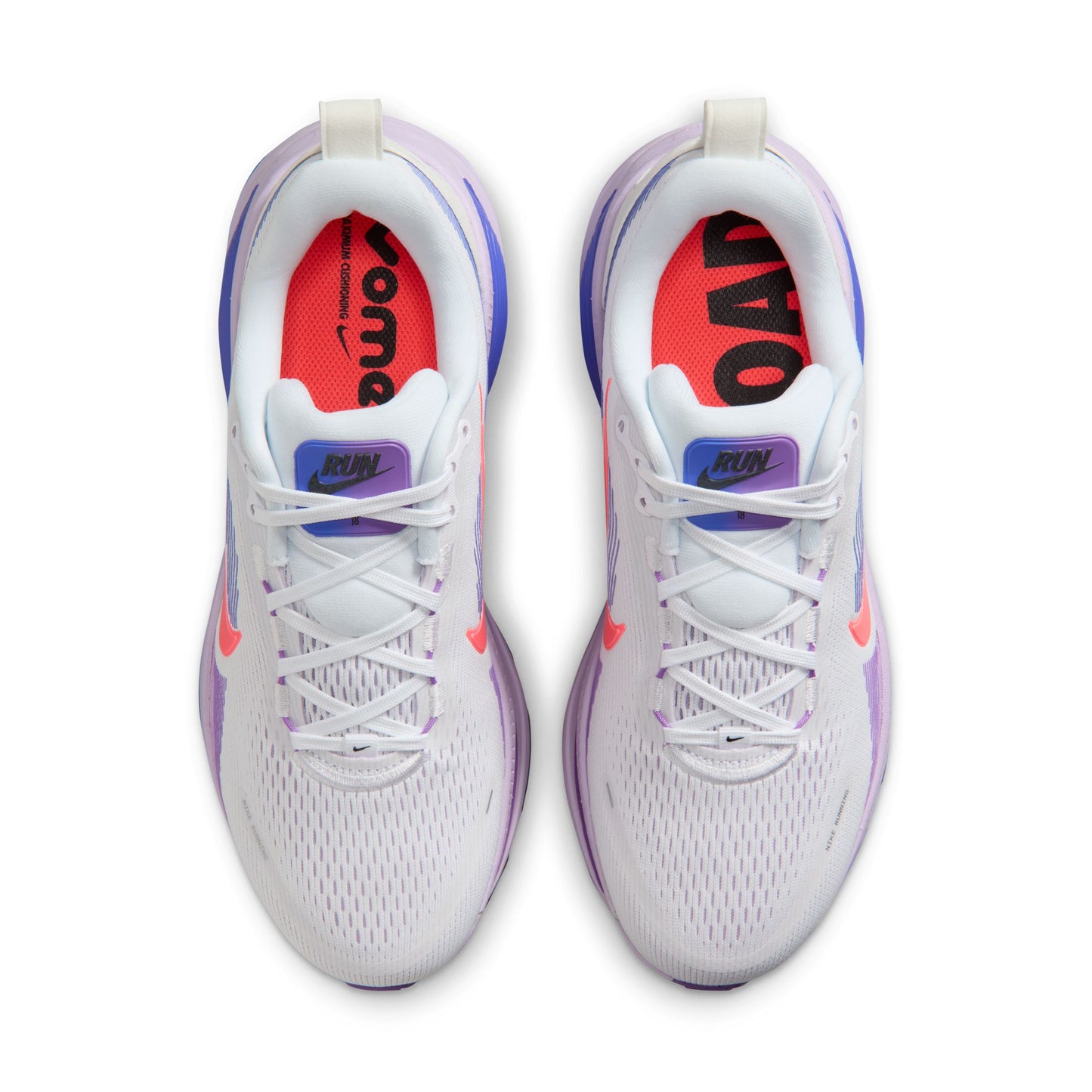 Nike Vomero 18 | White / Hot Lava / Violet Mist / Sapphire | Womens