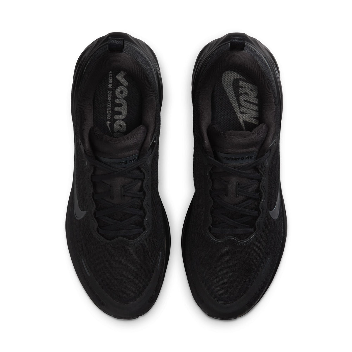 Nike Vomero Plus | Black / Metallic Dark Grey / Dark Smoke Grey | Mens