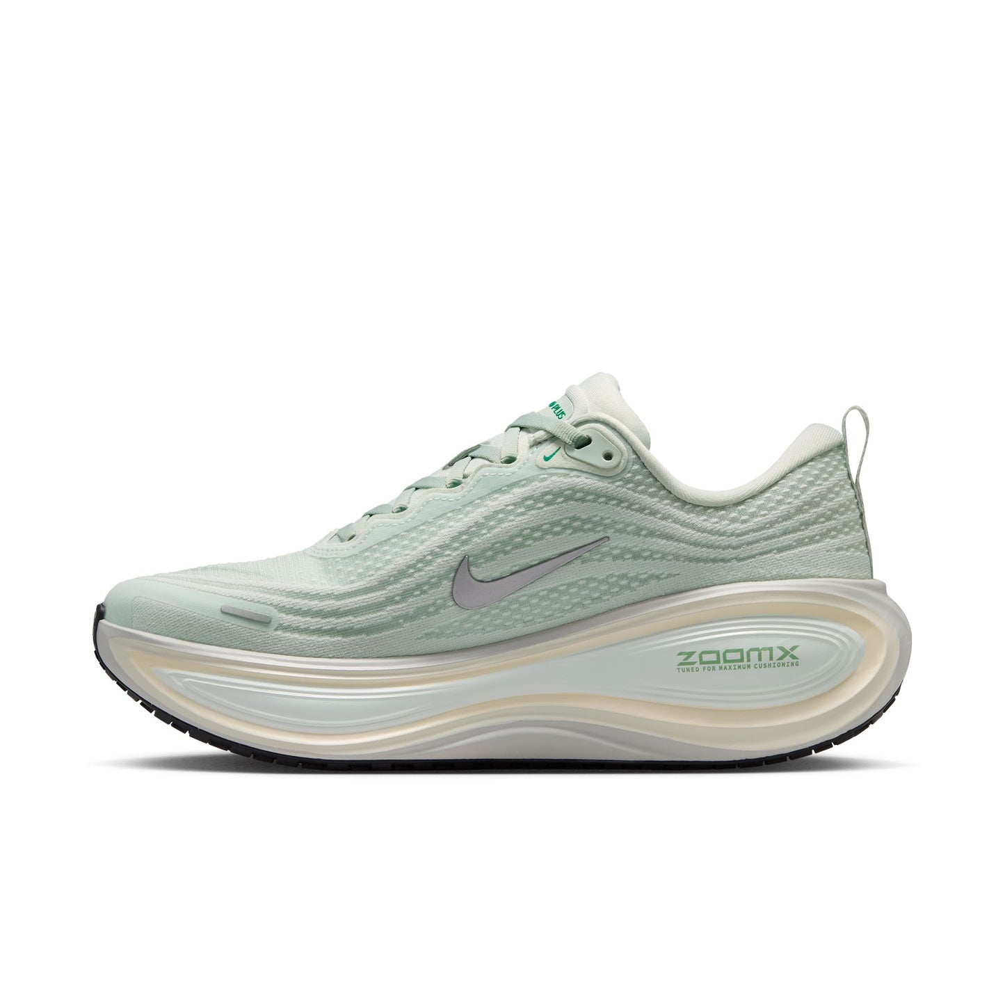 Nike Vomero Plus | Light Silver / Barely Green / Sea Glass / Metallic Silver | Womens