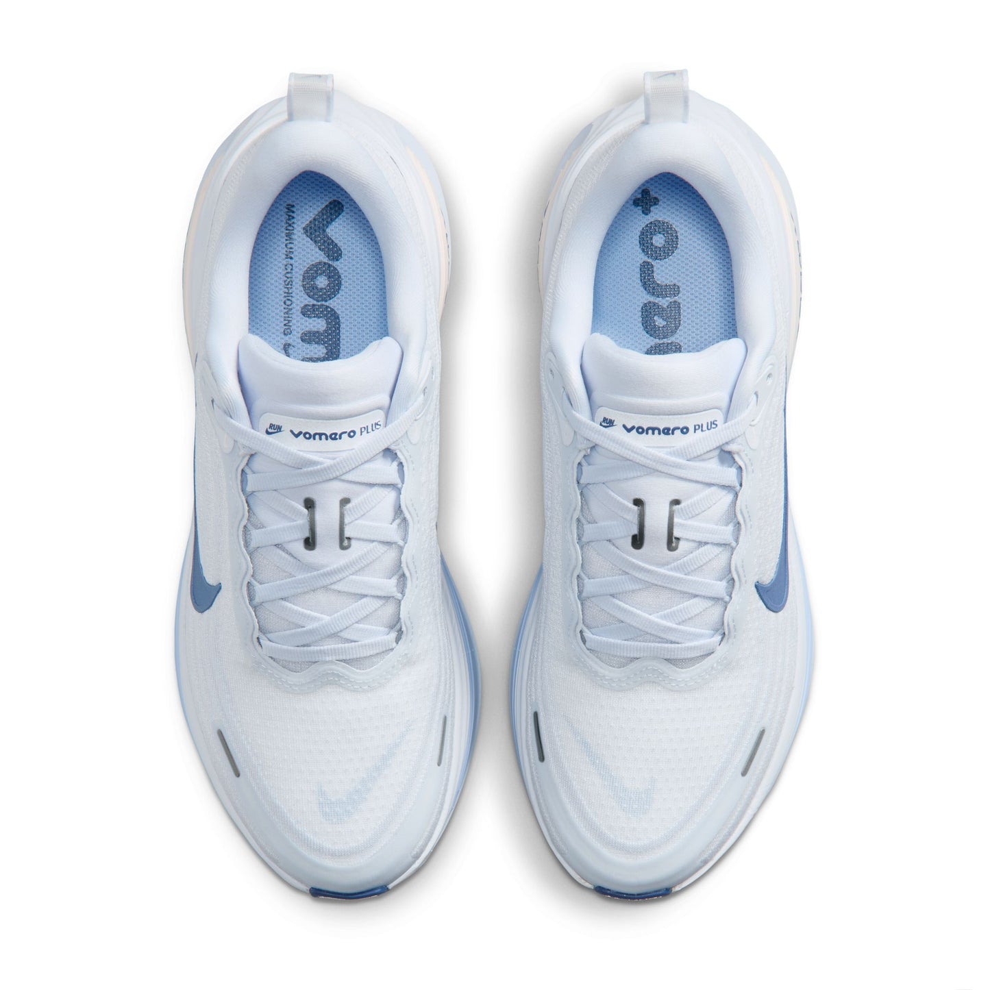 Nike Vomero Plus | White / Aluminium / Football Grey / Mystic Navy | Womens