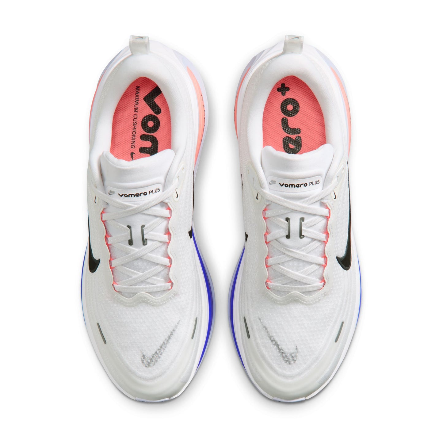 Nike Vomero Plus | White / Atomic Pink / Racer Blue / Black | Mens