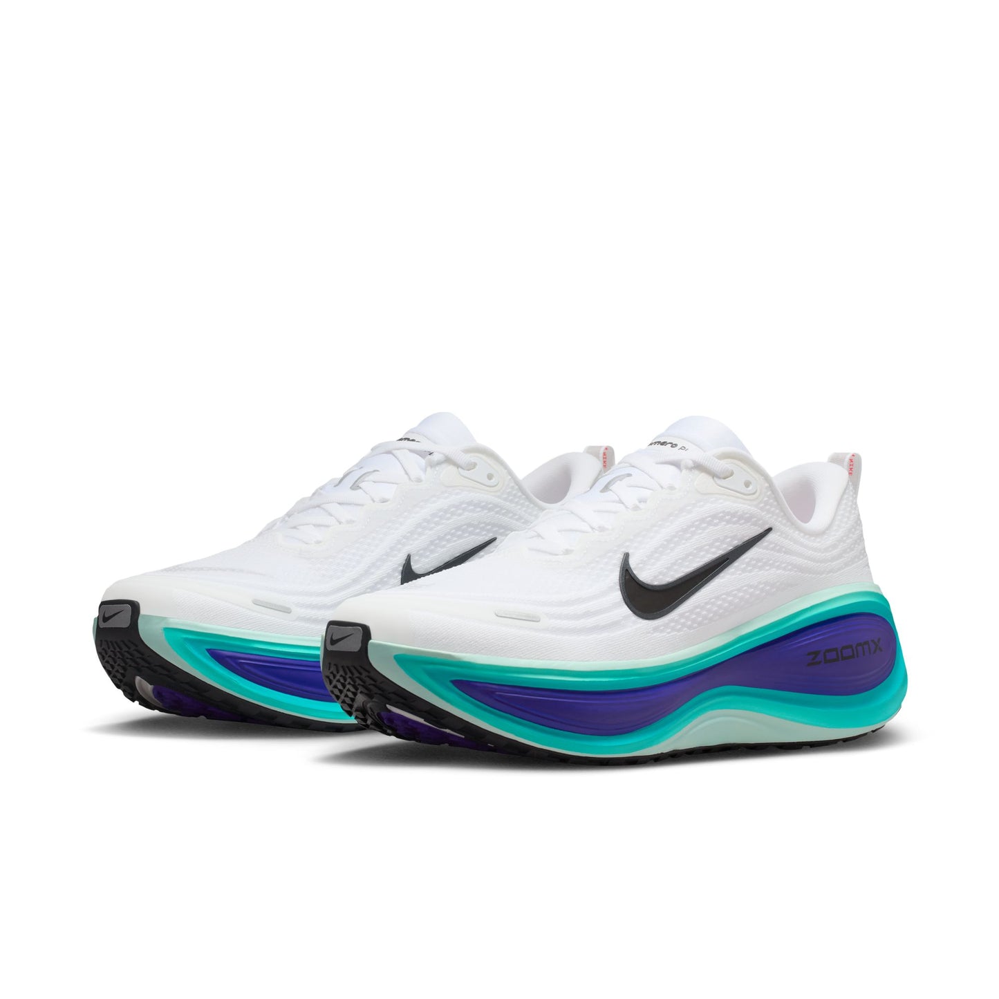 Nike Vomero Plus | White / Black / Bright Concord / Hyper Turquoise | Mens