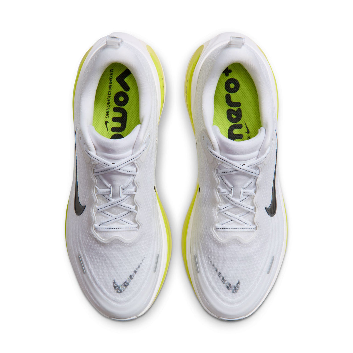 Nike Vomero Plus | White / Black / Lemon Vemon / Electric Yellow | Mens