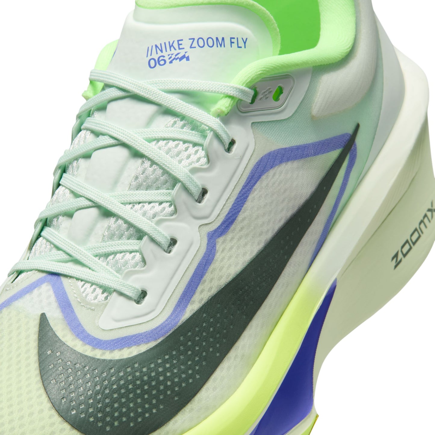 Nike Zoom Fly 6 | Barely Green / Black Spruce / Volt Ice | Mens