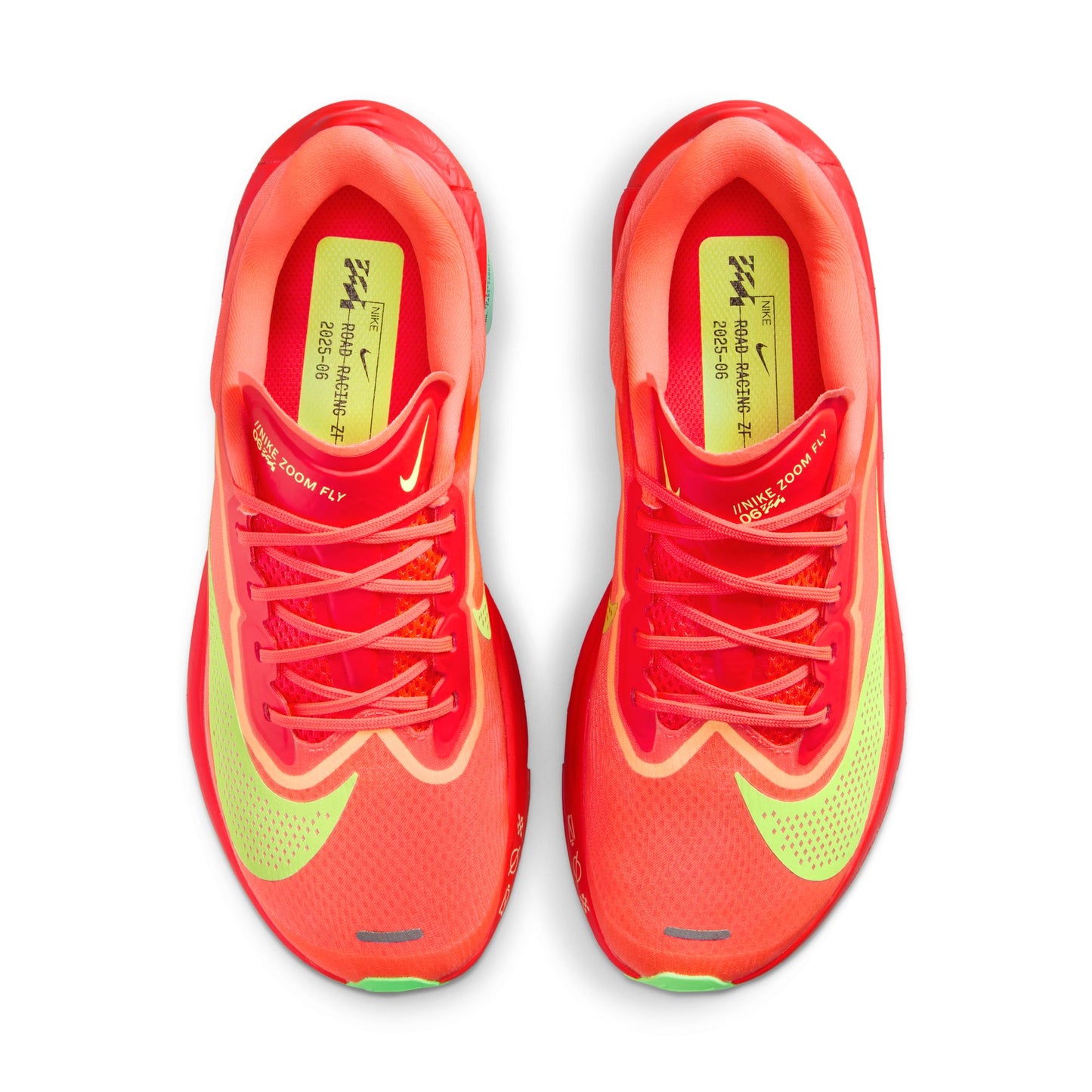 Nike Zoom Fly 6 | Bright Crimson / Cave Purple / Lime Blast | Womens