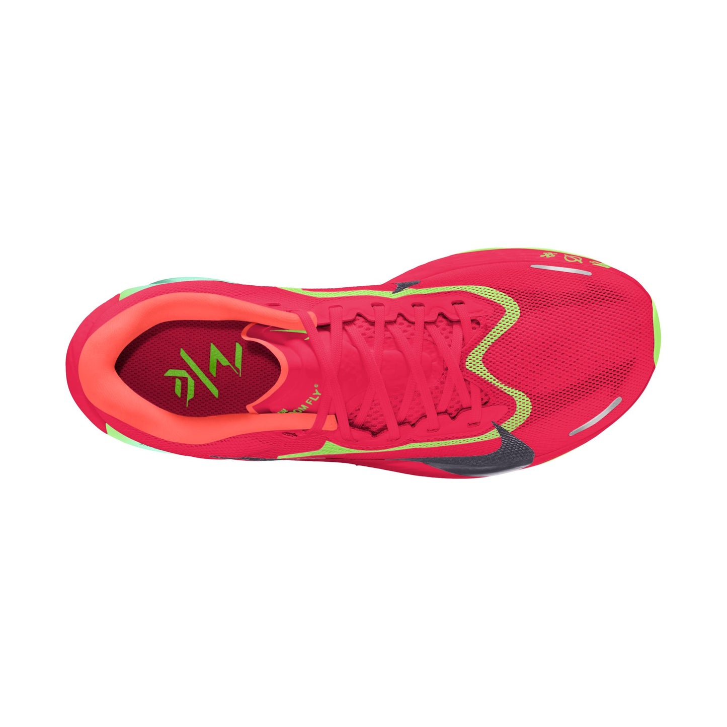 Nike Zoom Fly 6 | Bright Crimson / Cave Purple / Lime Blast | Womens