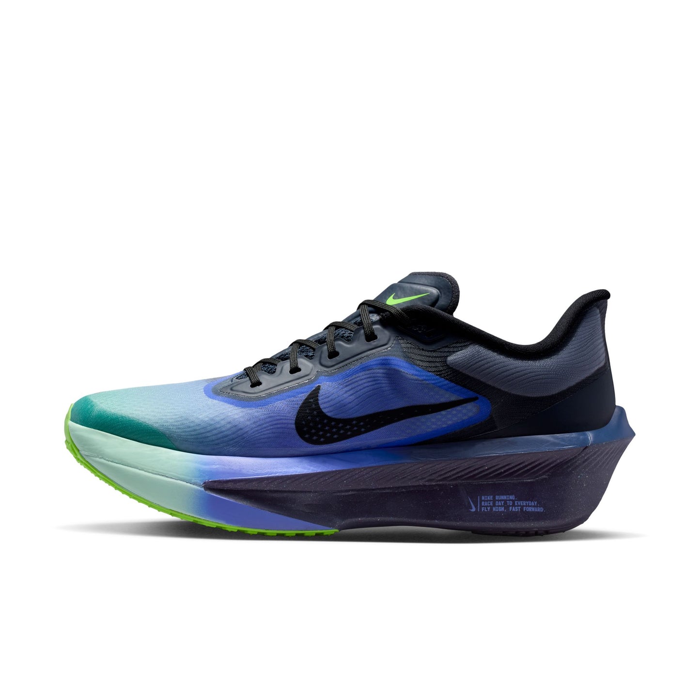 Nike Zoom Fly 6 Glam | Dark Obsidian / Black / Racer Blue | Mens