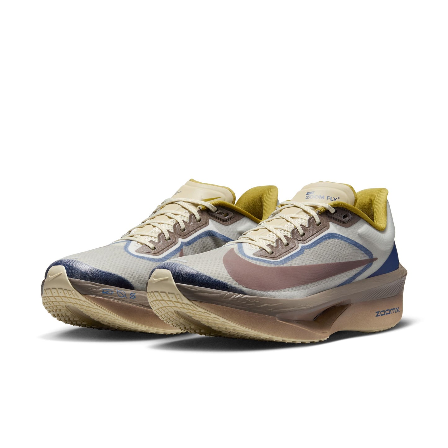 Nike Zoom Fly 6 Premium | Light Bone / Burgundy Crush / Cave Stone | Mens