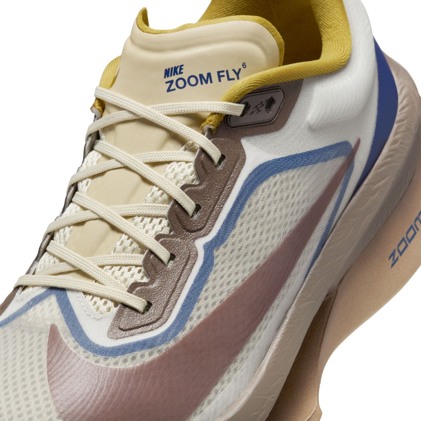 Nike Zoom Fly 6 Premium | Light Bone / Burgundy Crush / Cave Stone | Mens