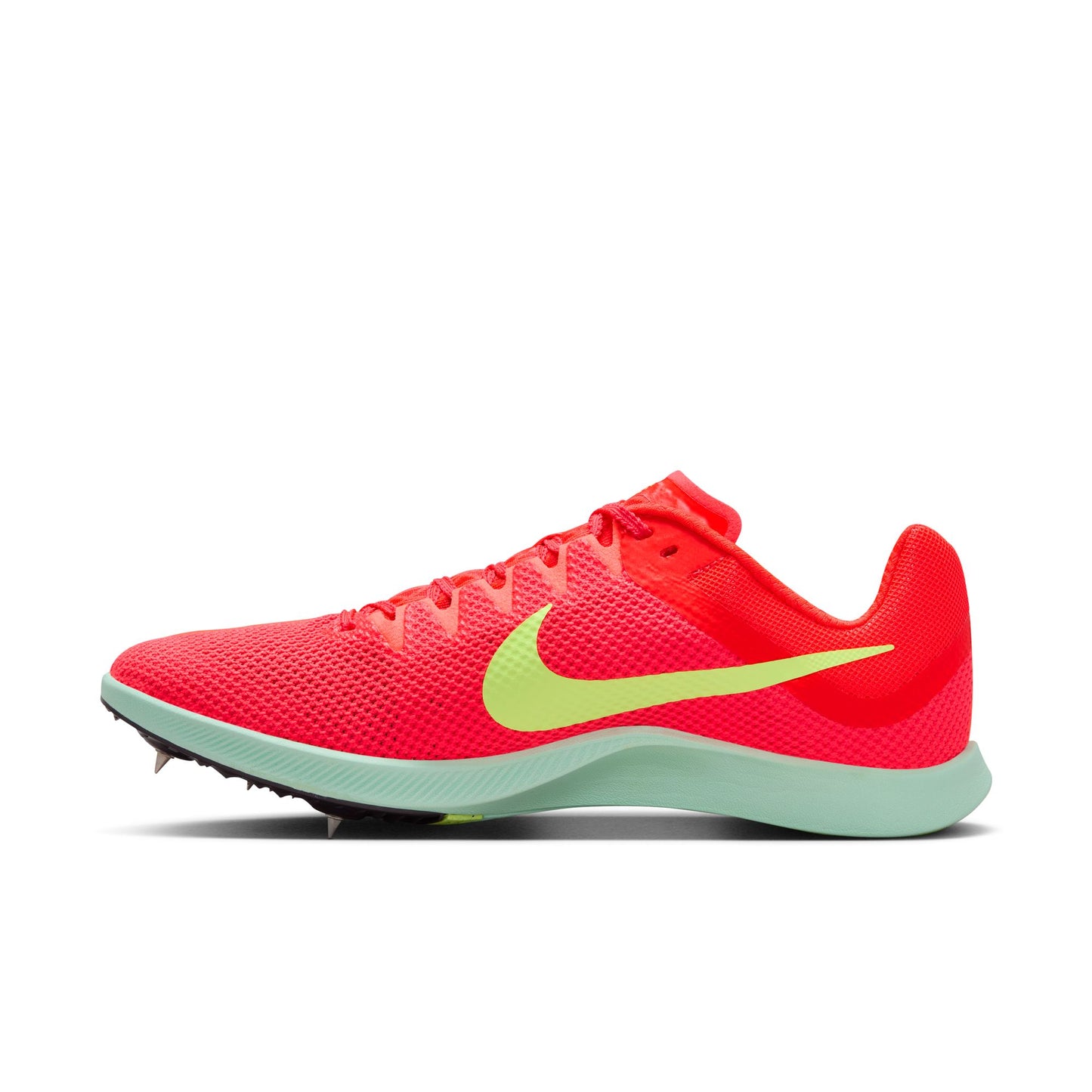 Nike Zoom Rival Distance Spikes | Bright Crimson / Washed Coral / Barely Volt | Unisex