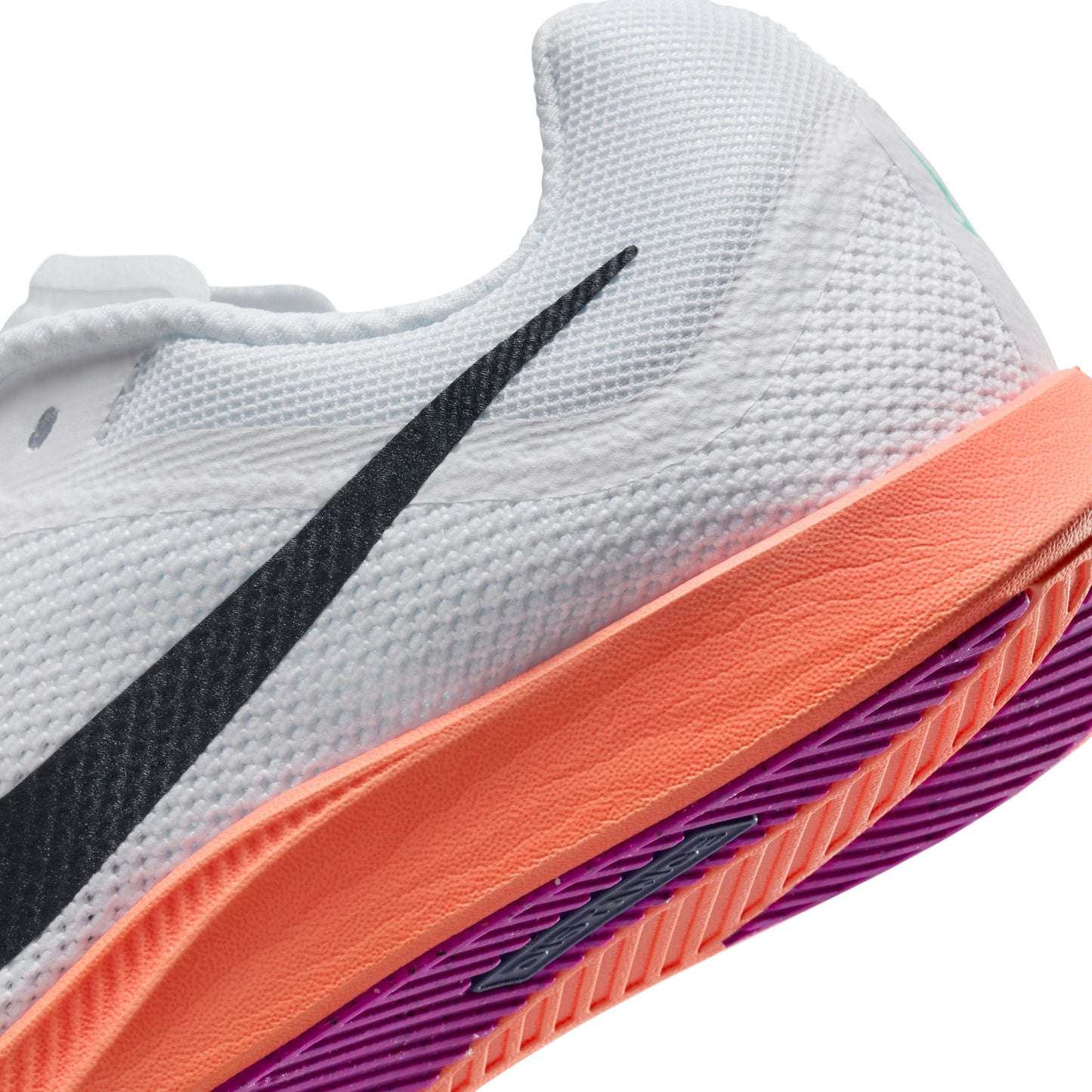 Nike Zoom Rival Distance Spikes | White / Obsidian / Bright Crimson / Hyper Turquoise | Unisex