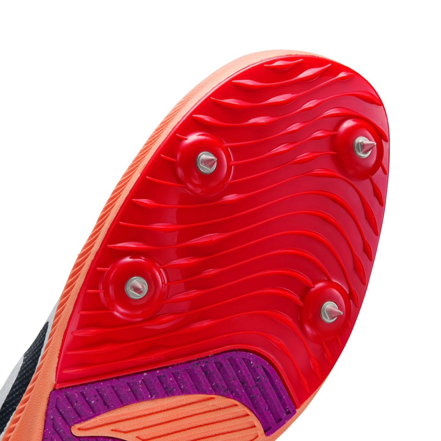 Nike Zoom Rival Distance Spikes | White / Obsidian / Bright Crimson / Hyper Turquoise | Unisex