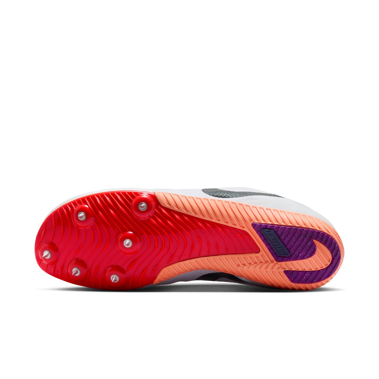 Nike Zoom Rival Multi Spikes | White / Obsidian / Bright Crimson | Unisex