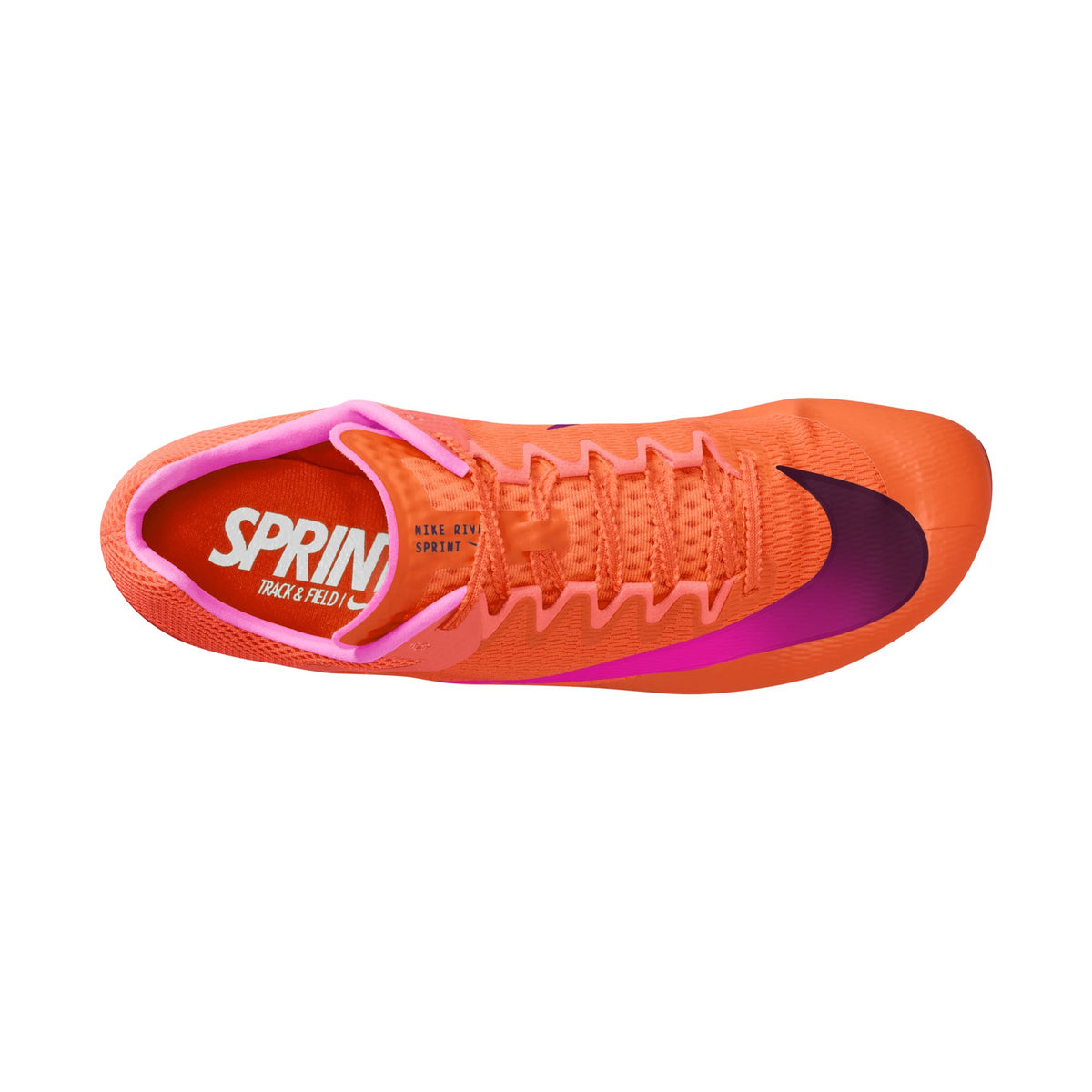 Nike Zoom Rival Sprint Spikes | Hyper Orange / Pink Spell / Hyper Crimson | Unisex